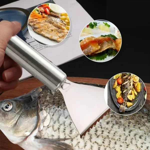 KitchenAxis 304 Stainless Steel Scraping & Planing Tool – Multi-Purpose Household Peeler & Scraper - Image 5