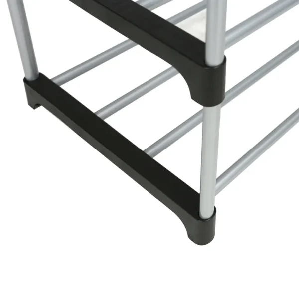 itchenAxis 4-Tier Metal Shoe Rack – Space-Saving Shoe Organizer for 8 Pairs - Image 3