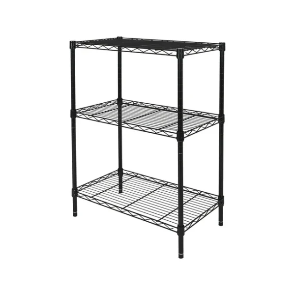 KitchenAxis 3-Tier Heavy-Duty Wire Shelving Rack – Multipurpose Steel Organizer with 750 lbs Load Capacity - Image 6