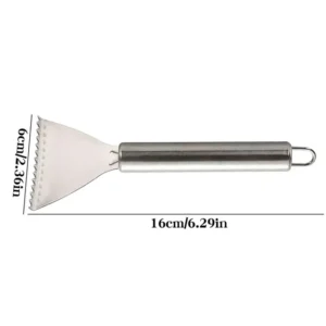 KitchenAxis 304 Stainless Steel Scraping & Planing Tool – Multi-Purpose Household Peeler & Scraper
