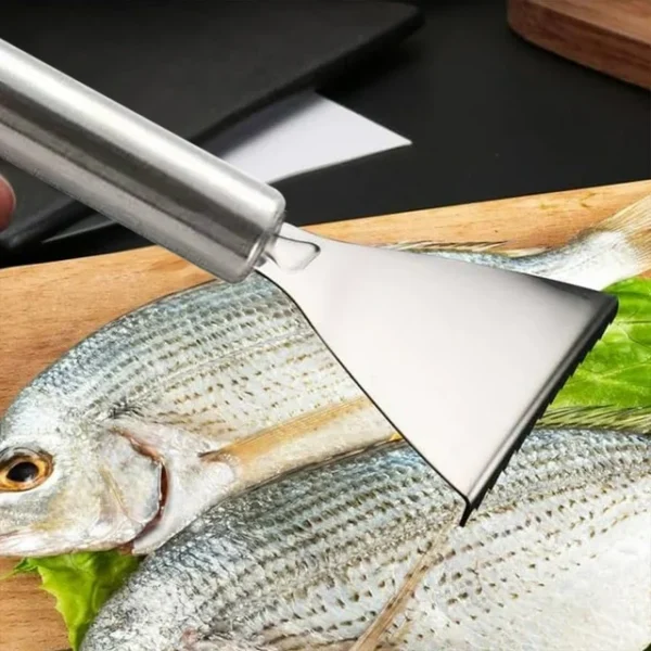 KitchenAxis 304 Stainless Steel Scraping & Planing Tool – Multi-Purpose Household Peeler & Scraper - Image 4