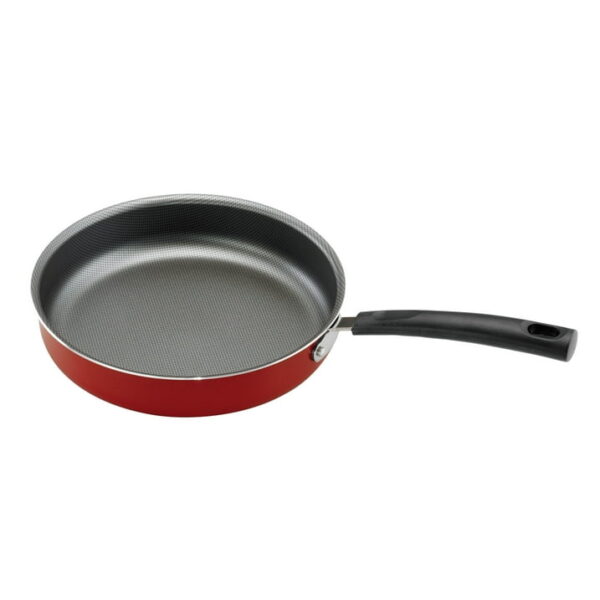 KitchenAxis 18-Piece Non-Stick Cookware Set – Premium Aluminum Cooking Set with Lids, Utensils & Red Finish - Image 7